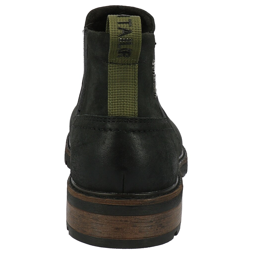 TOM TAILOR Chelseaboots, mit typischen Stretcheinsätzen