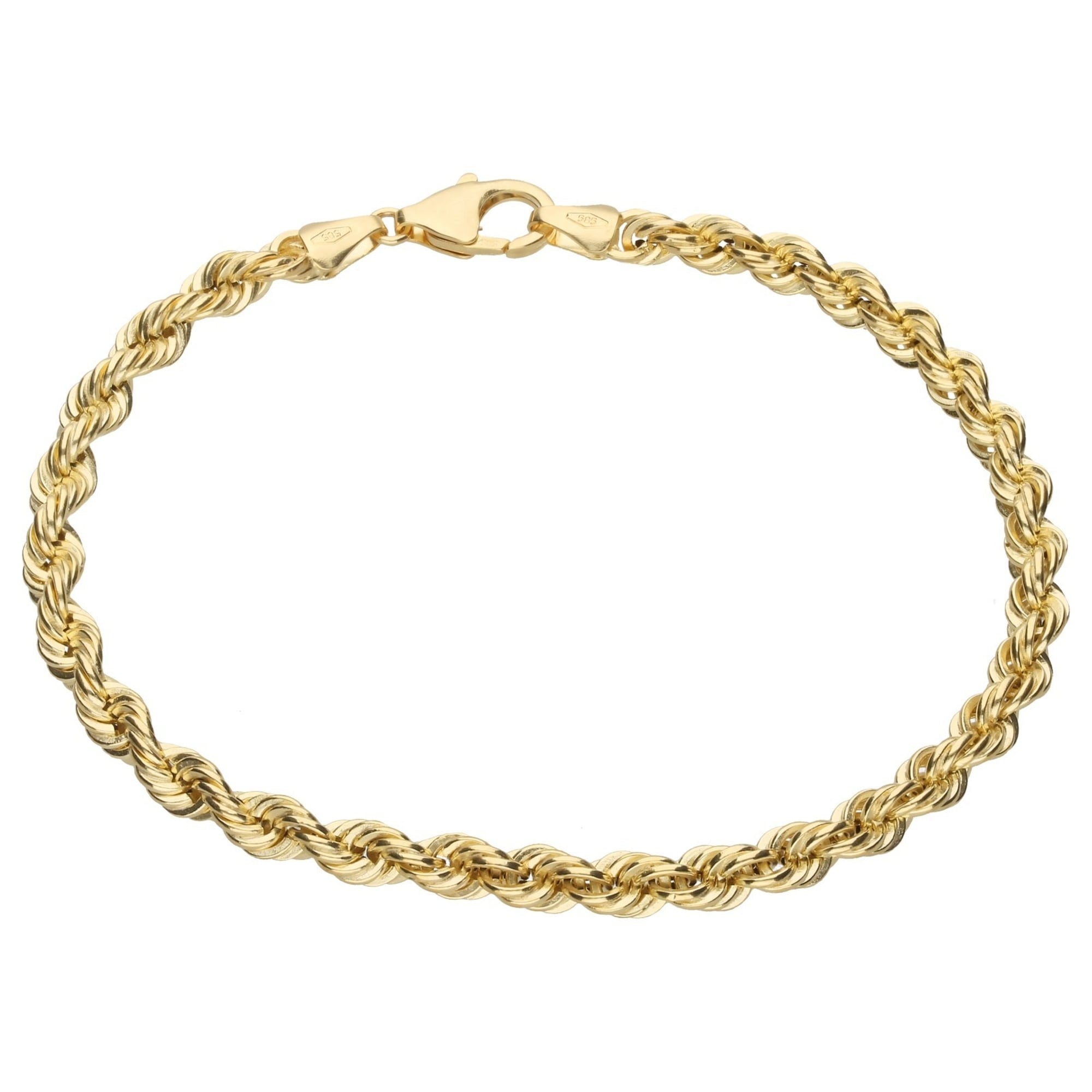 Luigi Merano Armband online kaufen hohl, walking | 585« Gold I\'m »Kordelkette