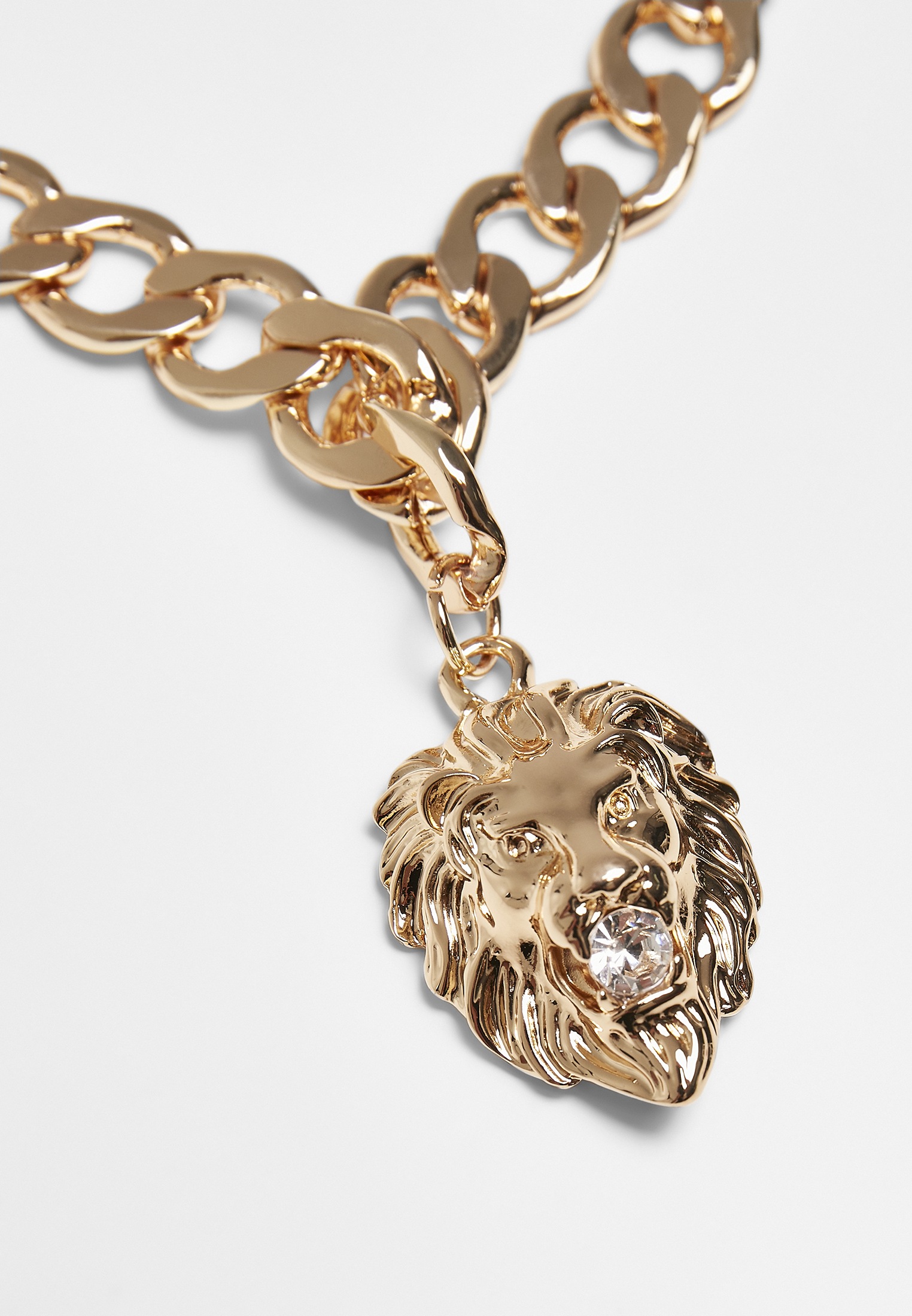 URBAN CLASSICS Edelstahlkette »Accessoires Lion Basic Necklace« im  Onlineshop | I'm walking