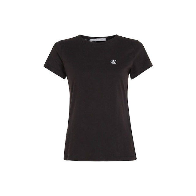 Calvin Klein Jeans T-Shirt »CK EMBROIDERY SLIM TEE«, mit gesticktem CK Logo  auf der Brust kaufen | I\'m walking