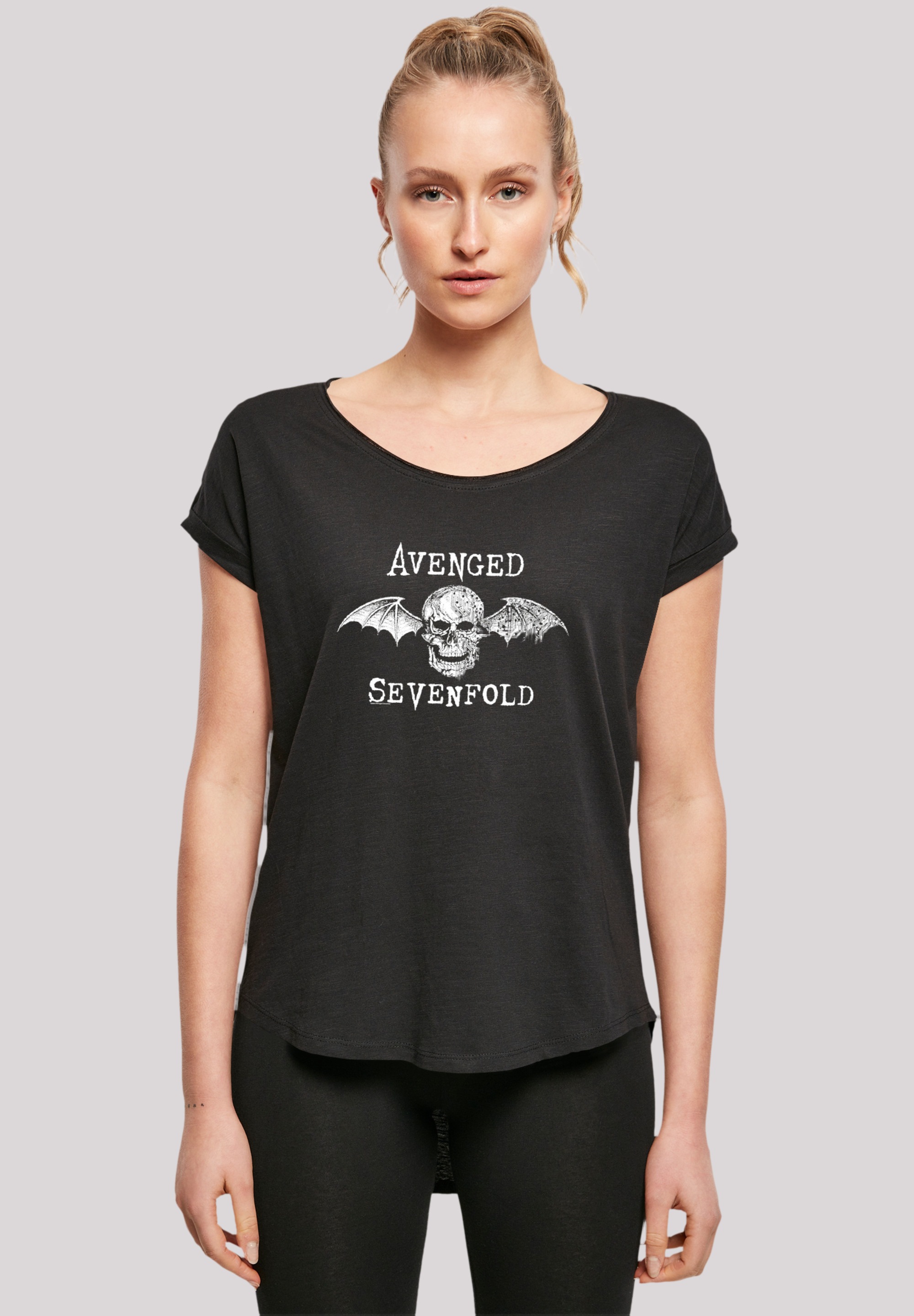 F4NT4STIC T-Shirt »Avenged Sevenfold Rock Metal Band Cyborg Bat«, Premium  Qualität, Band, Rock-Musik online kaufen | I'm walking
