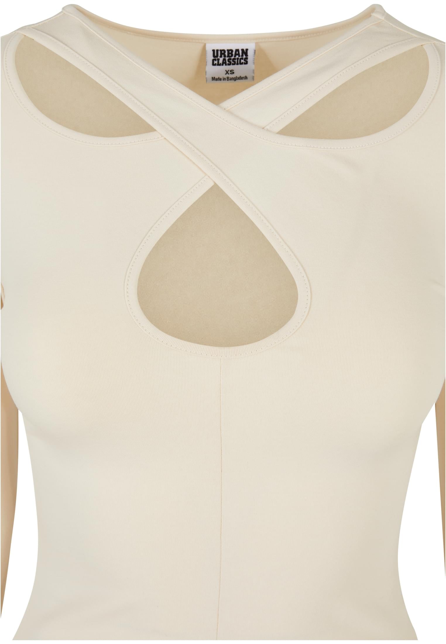 URBAN CLASSICS Langarmshirt »Damen Ladies Crossed Cut Out Longsleeve«, (1  tlg.) online kaufen | I'm walking
