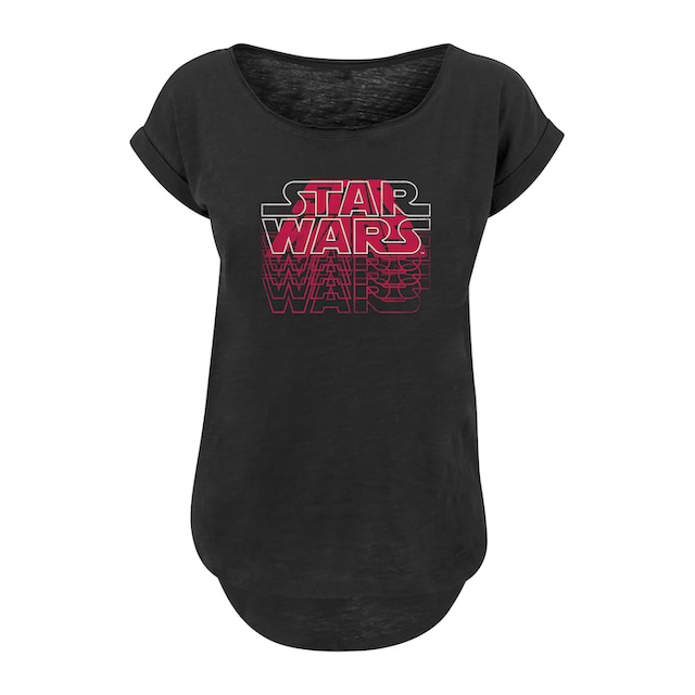 F4NT4STIC T-Shirt »Star Wars Blended Logo - Premium Krieg der Sterne«, Print  bestellen | I'm walking