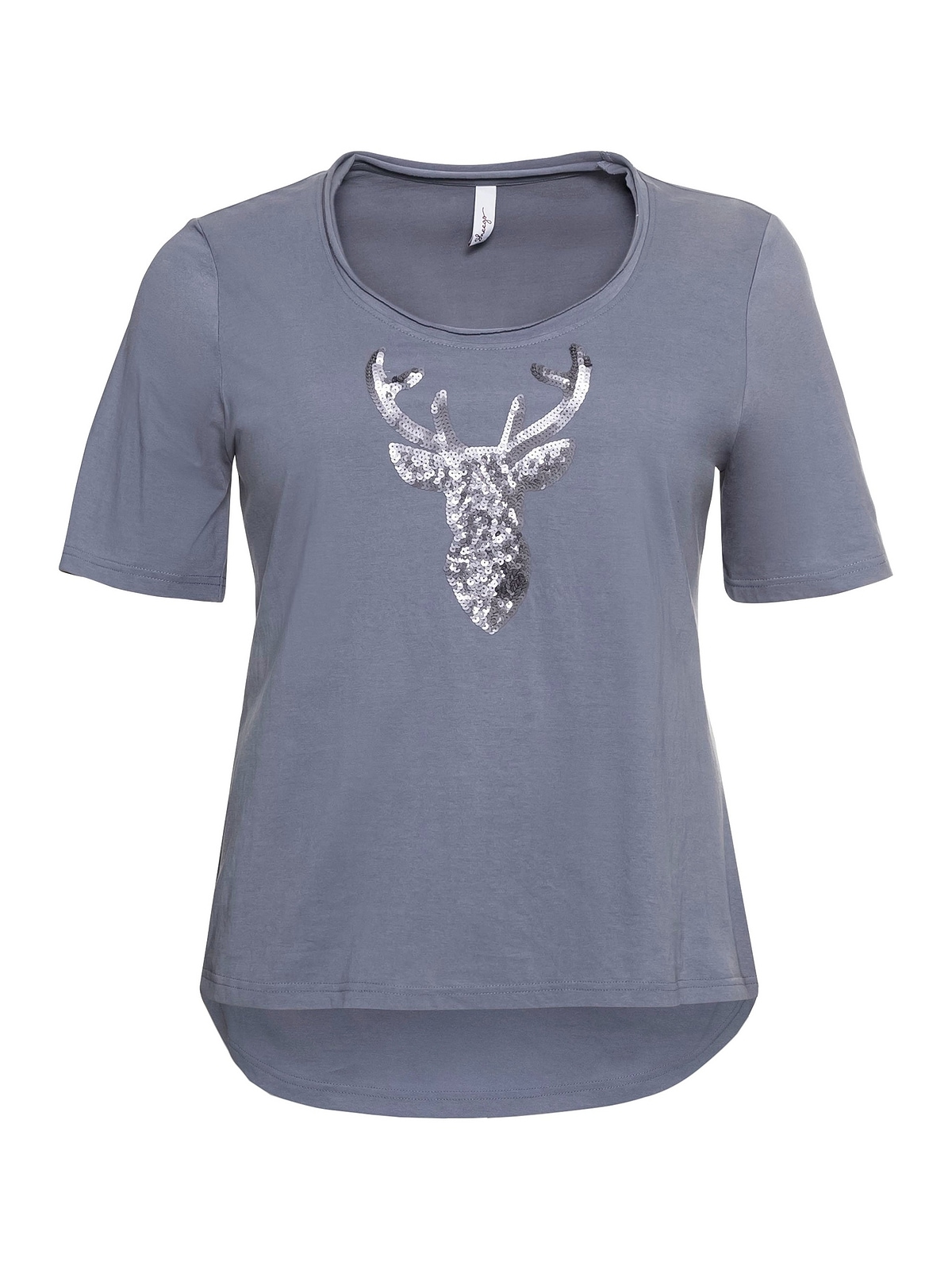 Sheego T-Shirt »Große mit Trachtenlook, Pailletten bestellen Größen«, im