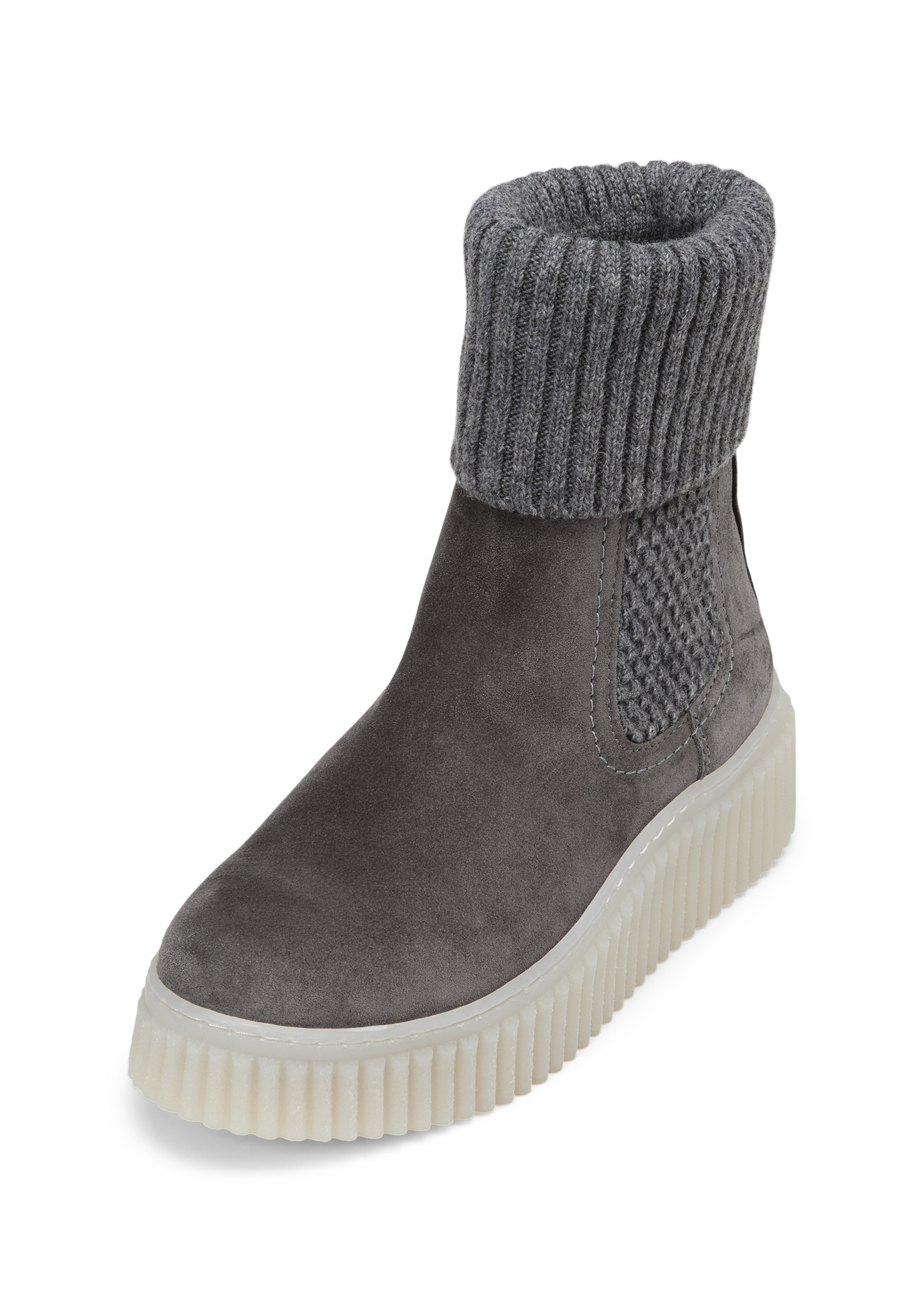 Chelseaboots »mit Strickumschlag«