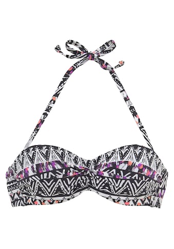 LASCANA Bandeau-Bikini-Top »Belize«, im Ethno-Design kaufen
