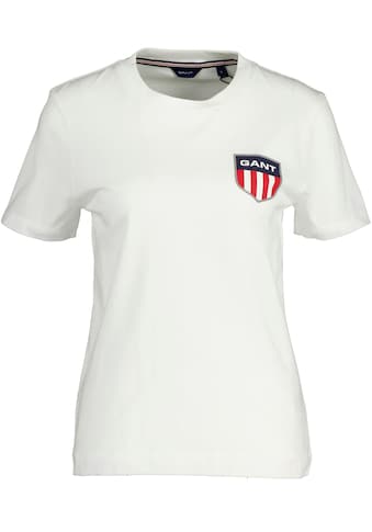 Gant T-Shirt, mit Logo Aufdruck kaufen
