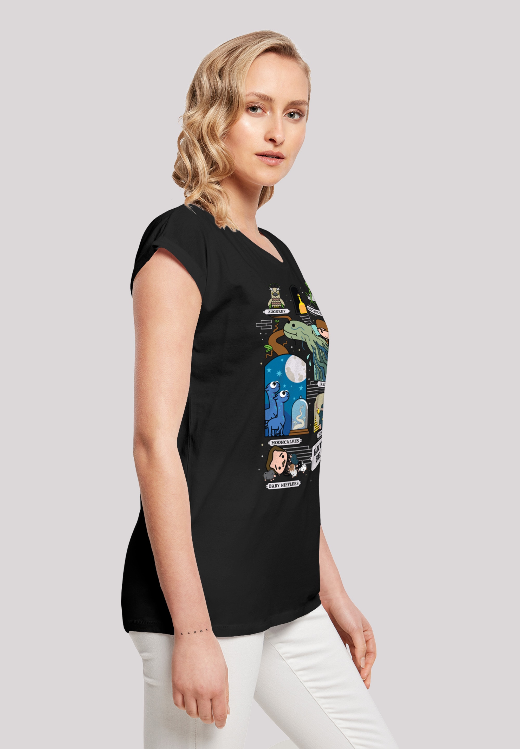 Chibi bestellen T-Shirt Tierwesen »Phantastische Print F4NT4STIC Newt«,