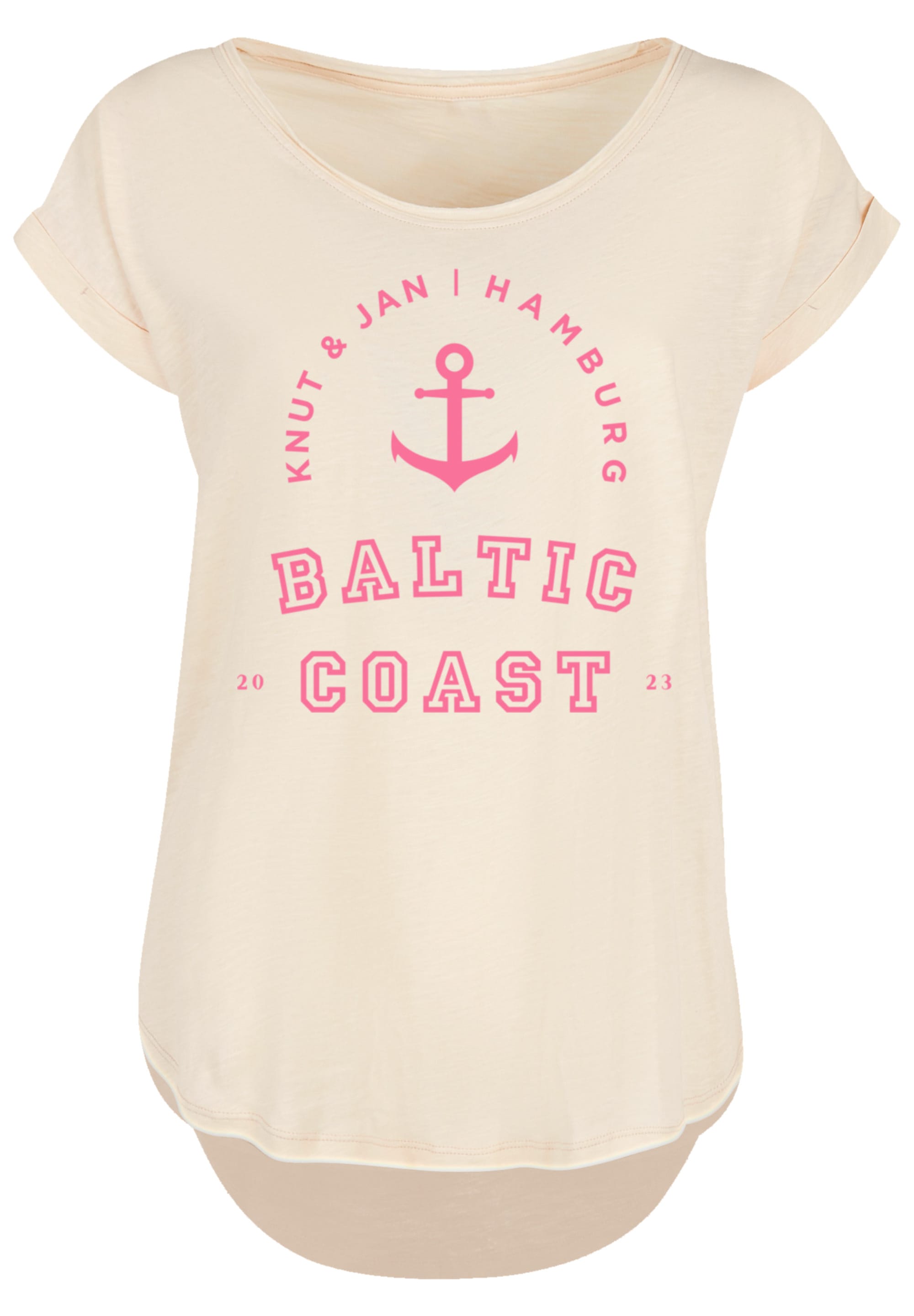 F4NT4STIC shoppen walking I\'m Baltic | SIZE »PLUS Coast«, T-Shirt Print