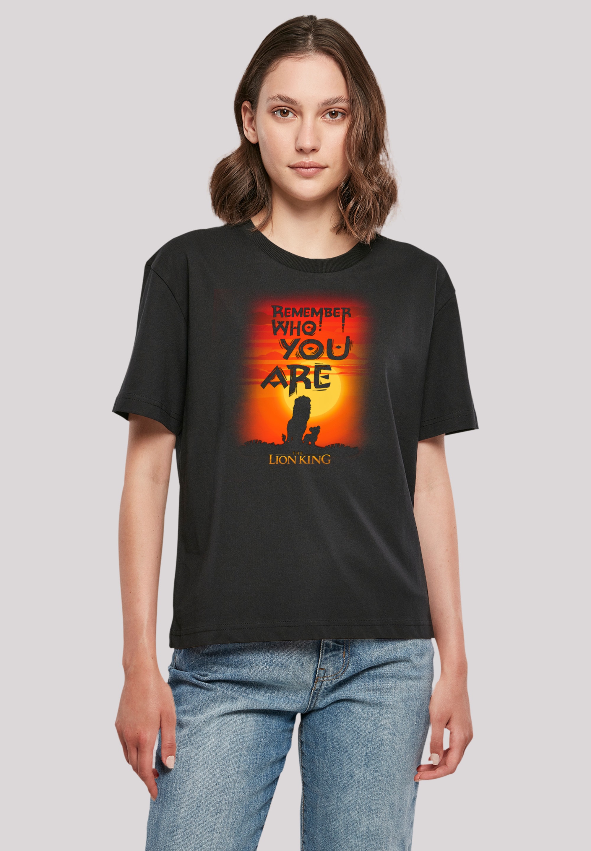 Löwen T-Shirt | der Sundown«, kaufen Premium König I\'m walking F4NT4STIC »Disney Qualität online