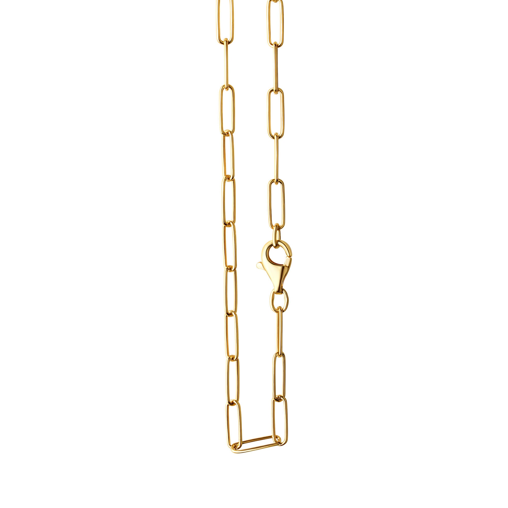 Vivance Collierkettchen »925 Silber vergoldet Gliederkette glanz 45 cm« im  Onlineshop | I\'m walking