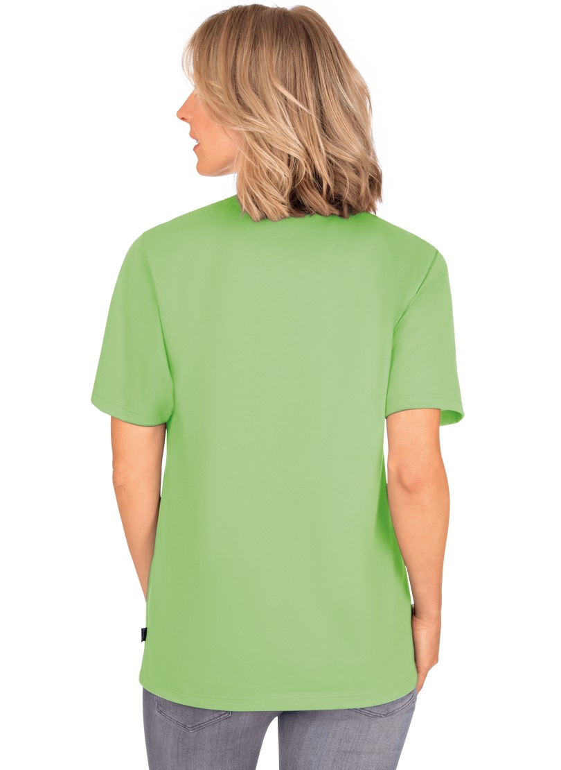 Trigema T-Shirt »TRIGEMA T-Shirt | DELUXE I\'m online walking Baumwolle«