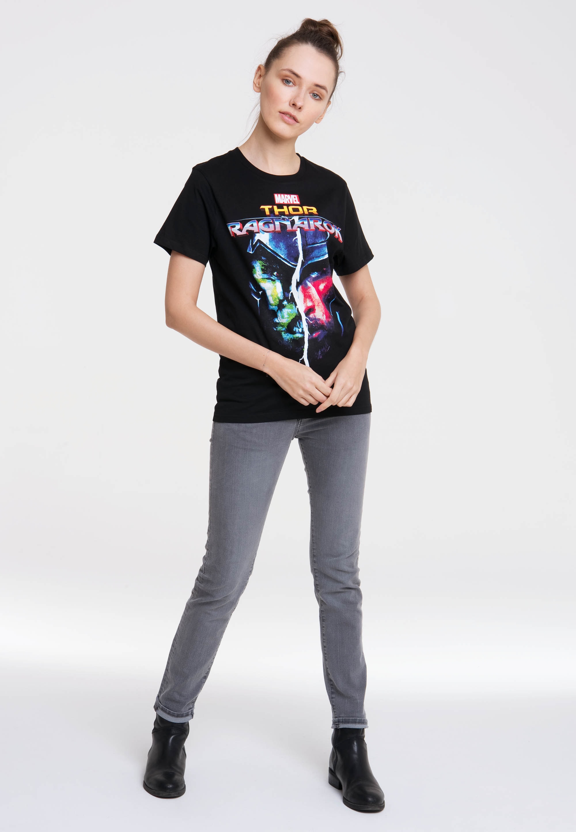 LOGOSHIRT T-Shirt »Marvel Comics«, mit lizenzierten Design kaufen | I\'m  walking | Rundhalsshirts