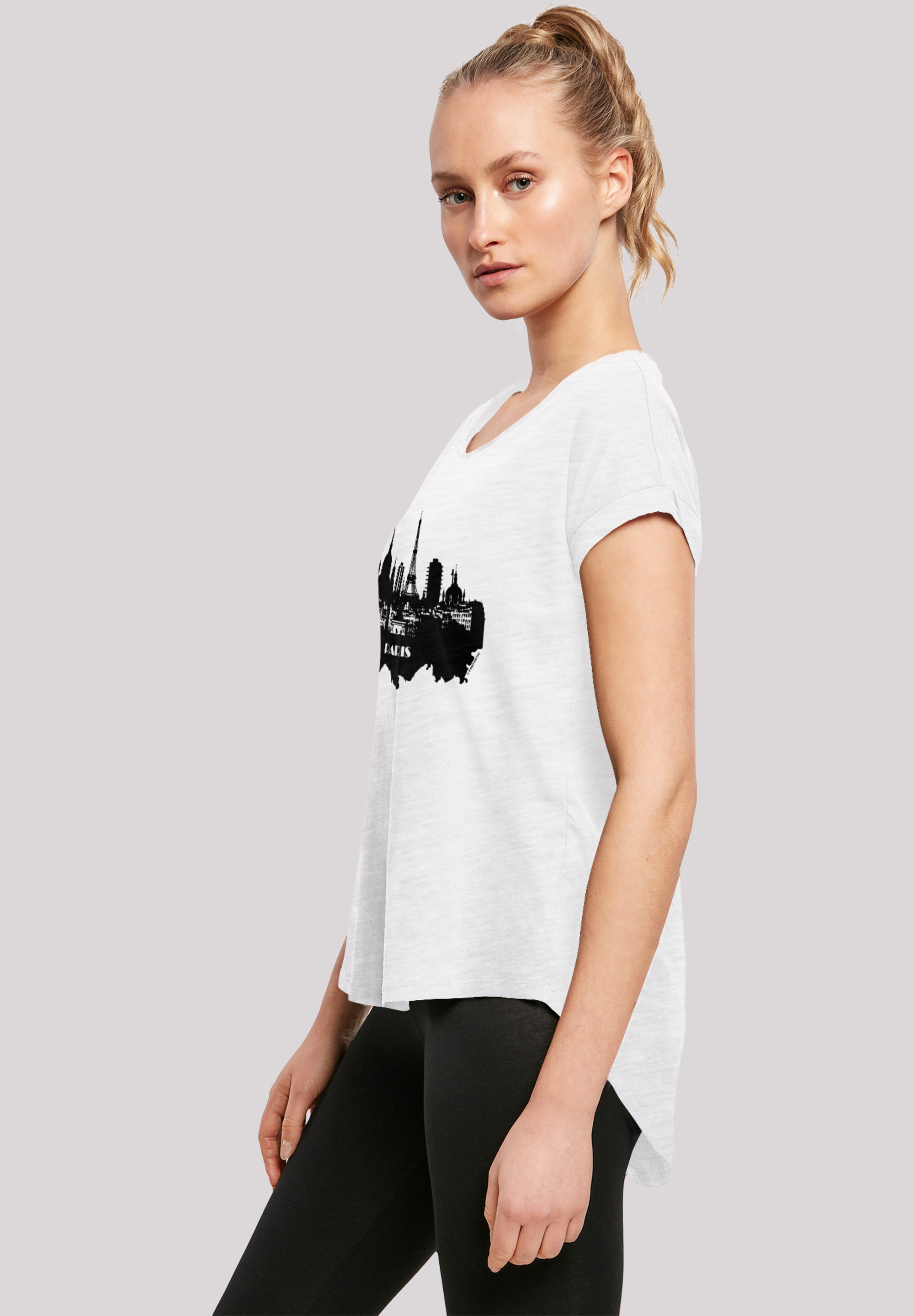 »PARIS LONG T-Shirt online SKYLINE Print TEE«, F4NT4STIC