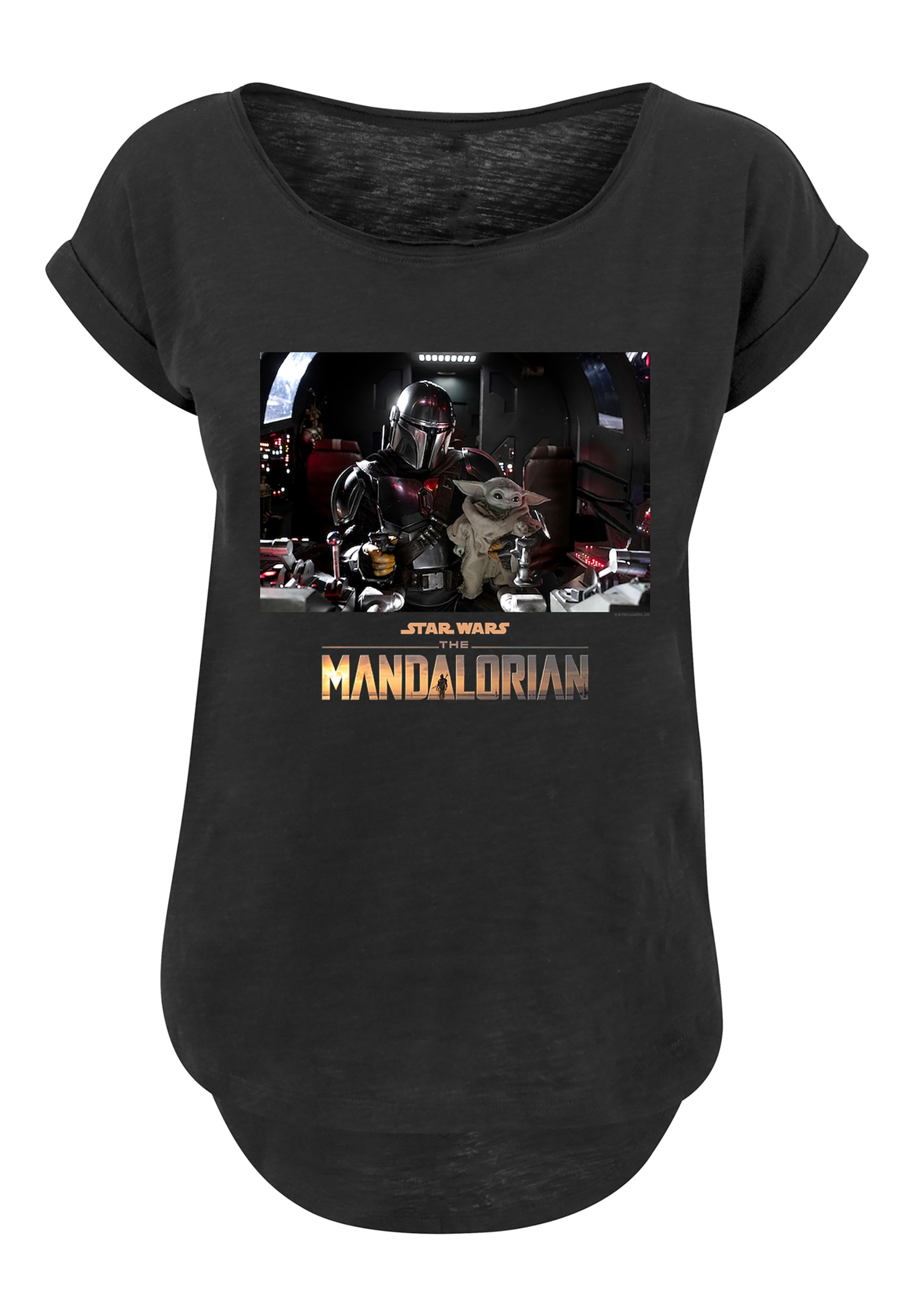 F4NT4STIC T-Shirt »Star Wars The Mandalorian - Premium Krieg der Sterne«,  Print bestellen | I'm walking
