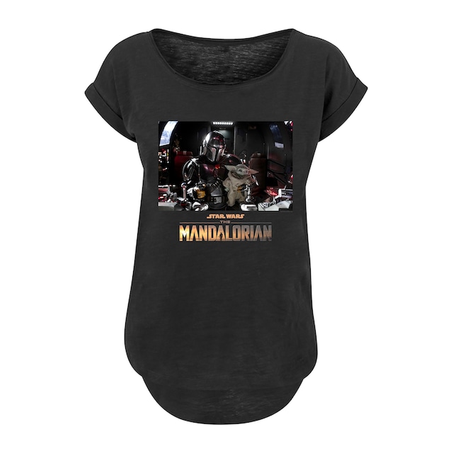 F4NT4STIC T-Shirt »Star Wars The Mandalorian - Premium Krieg der Sterne«,  Print bestellen | I\'m walking