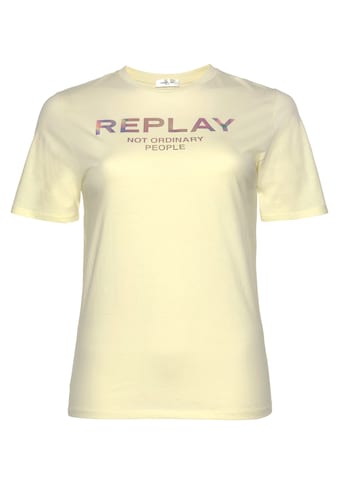 Replay T-Shirt, mit Logoprint kaufen