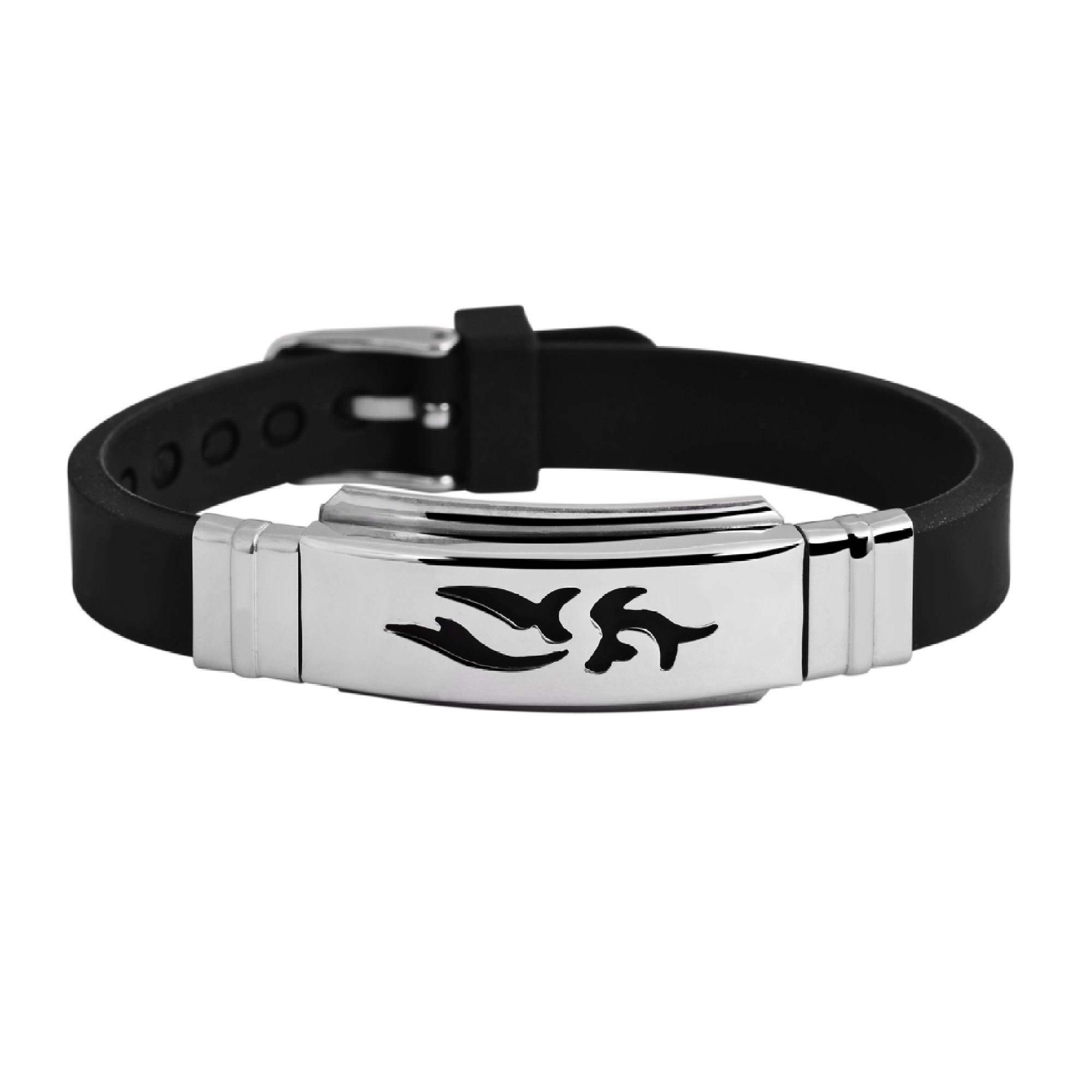 Adelia´s Edelstahlarmband »Armband aus Edelstahl 22 cm« | I\'m walking