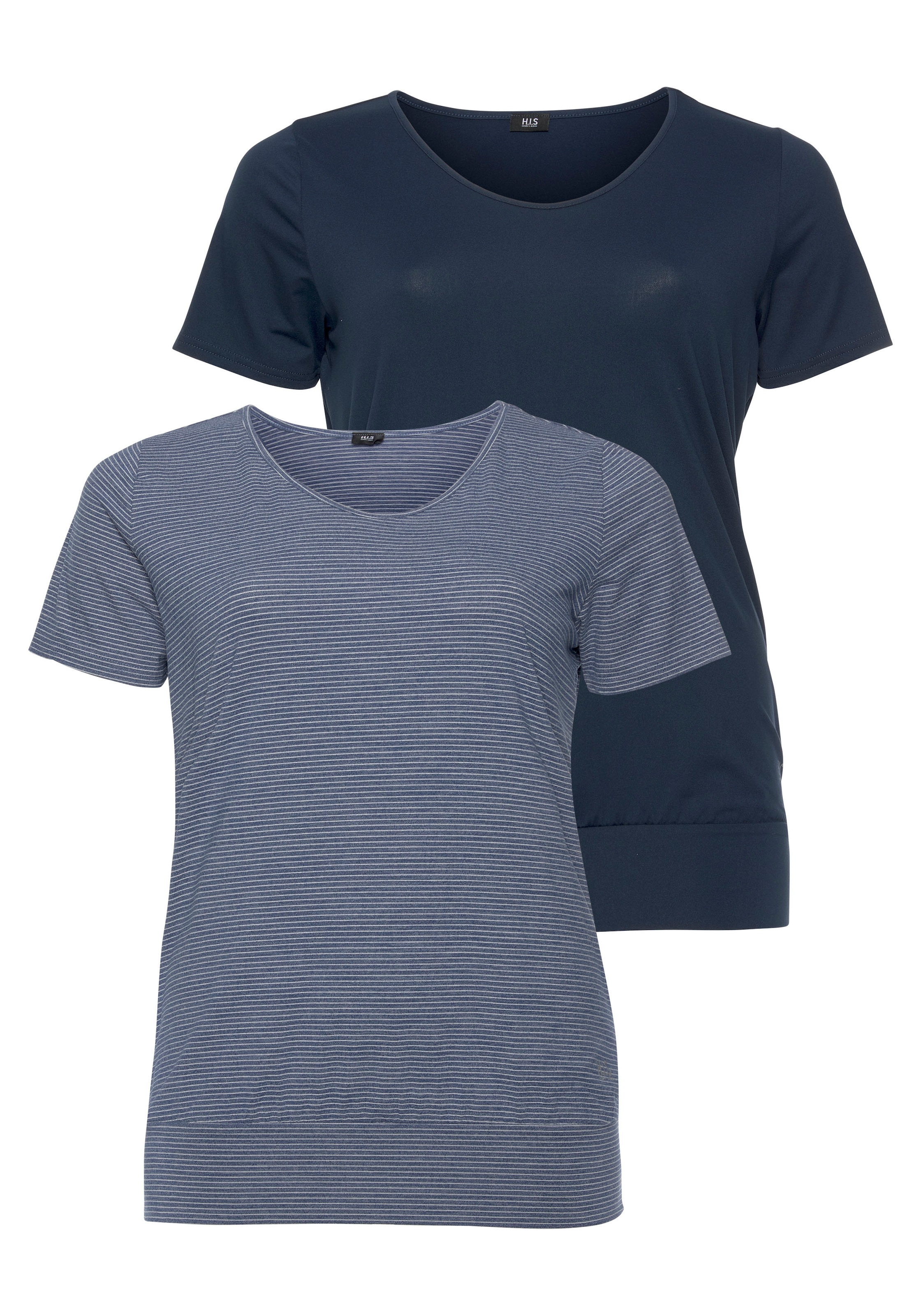 H.I.S T-Shirt, (Spar-Set, 2er-Pack), Große I\'m shoppen | Größen walking