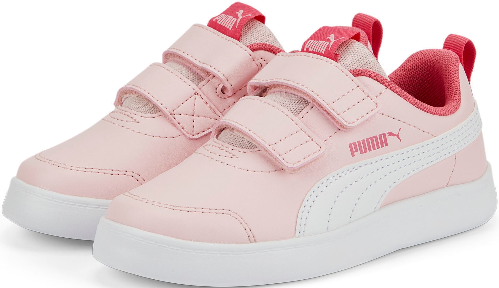 PUMA Sneaker »Courtflex v2 V Kids Klettverschluss | Kinder für hier für mit bei PS«