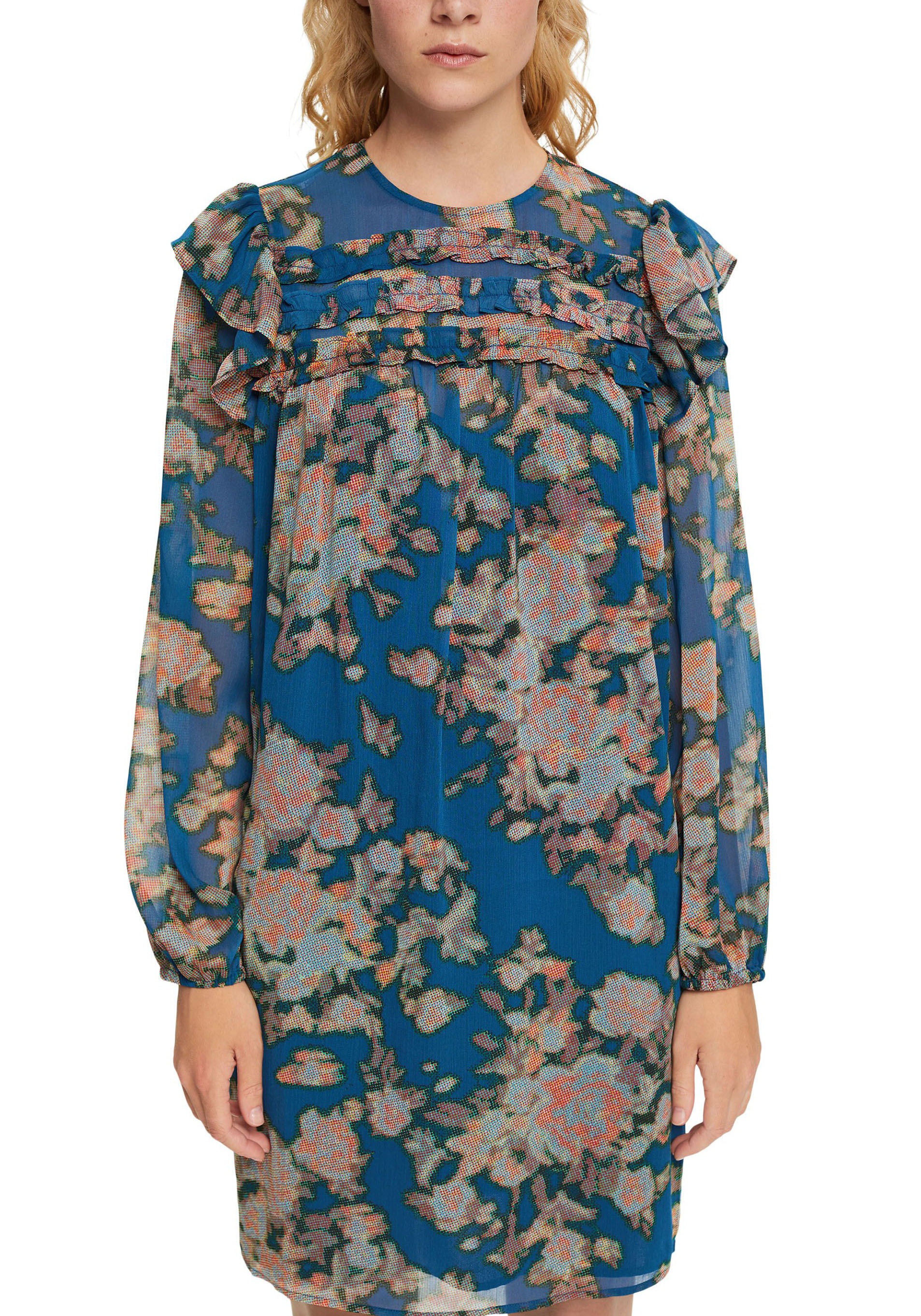 edc by Esprit Blusenkleid, mit Rüschendetails kaufen