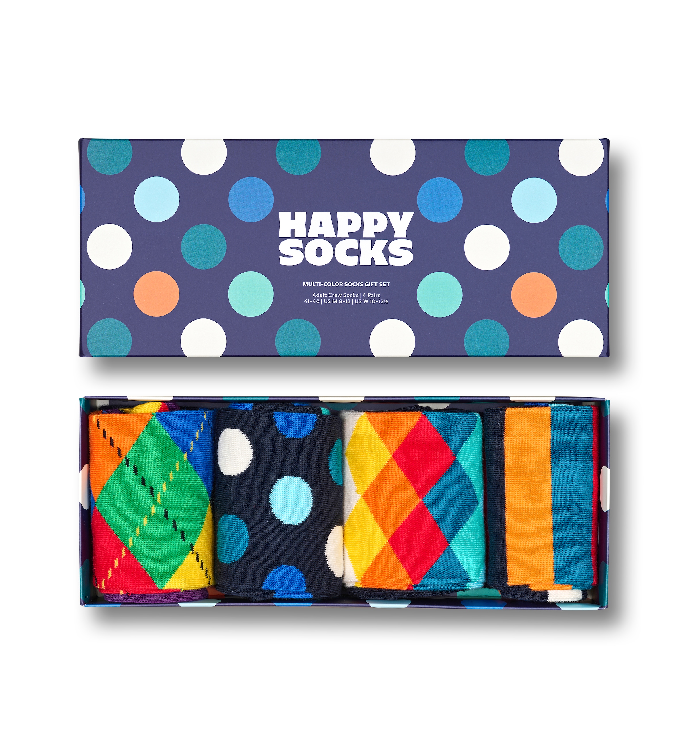 Happy Socks Socken »Multi-Color Socks Gift im Paar), I\'m 4er Pack Socken | walking Onlineshop Bunte Set«, im 4 (Packung