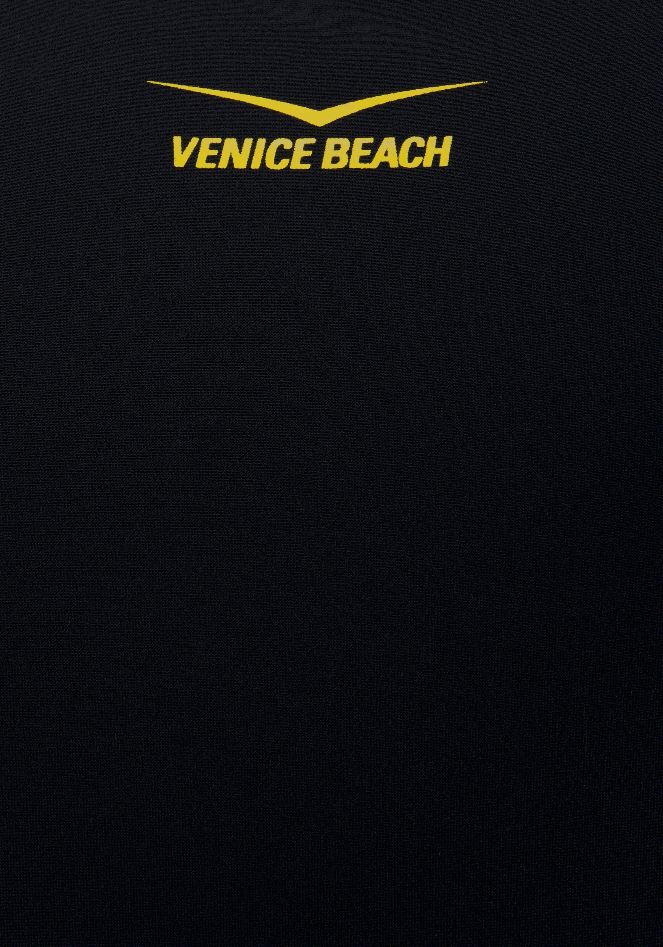 Venice Beach Badeanzug, mit Einsätzen in Melange-Optik online