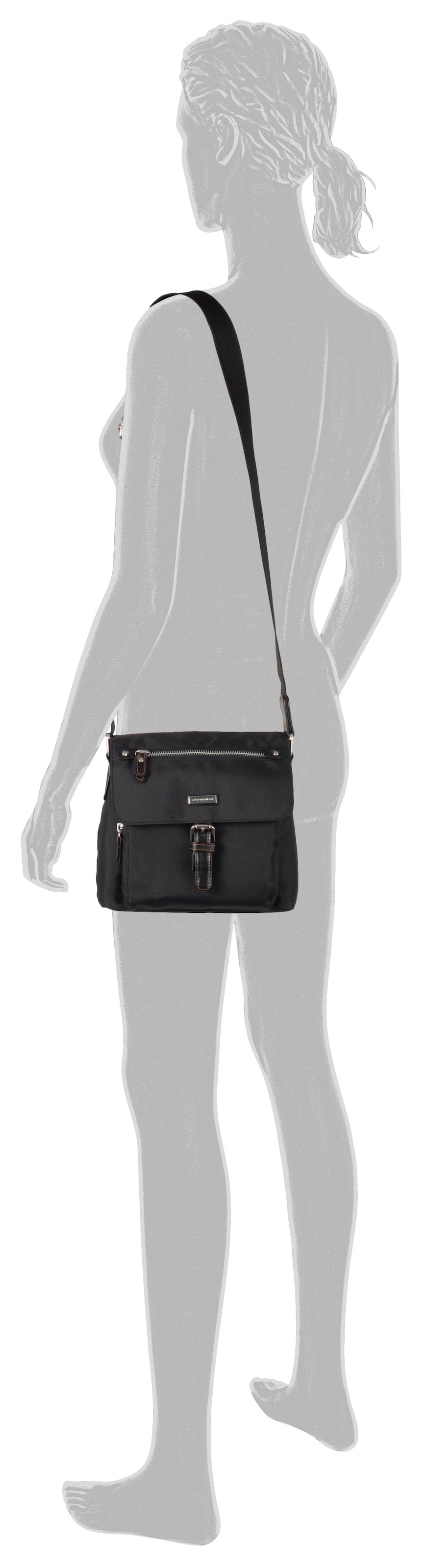TOM TAILOR Umhängetasche »Rina«, Crossbody Bag mit Zierschnalle