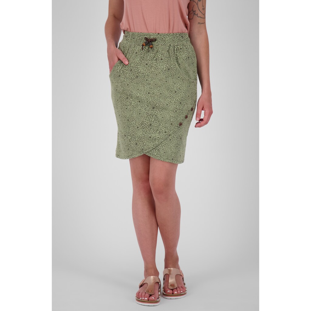 Alife & Kickin Sommerrock »ALIFE AND KICKIN LucyAK B Short Skirt Damen Sommerrock«