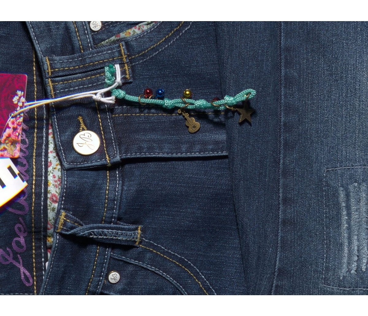 sheego by Joe Browns bestellen Pailletten mit Bootcut-Jeans Bund am »Große Größen«