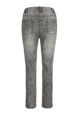 MIAMODA 5-Pocket-Jeans, mit kontrastfarbener Paspel seitlich am Bein kaufen