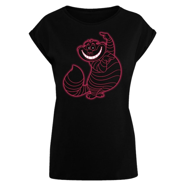 F4NT4STIC T-Shirt »Disney Alice im Wunderland Cheshire Cat Pinky«, Premium  Qualität online kaufen | I'm walking