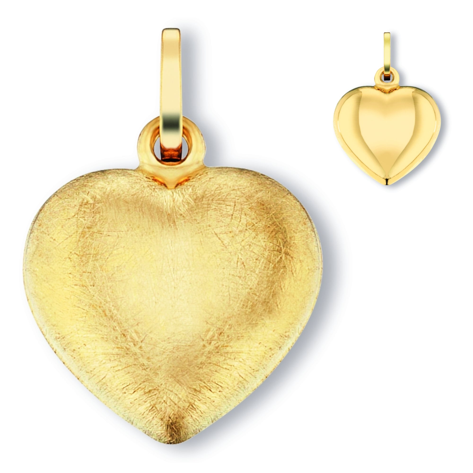 Kettenanhänger Herz walking I\'m Herz Damen bestellen Anhänger »Herz aus Gelbgold«, 333 ELEMENT Gold ONE | Schmuck