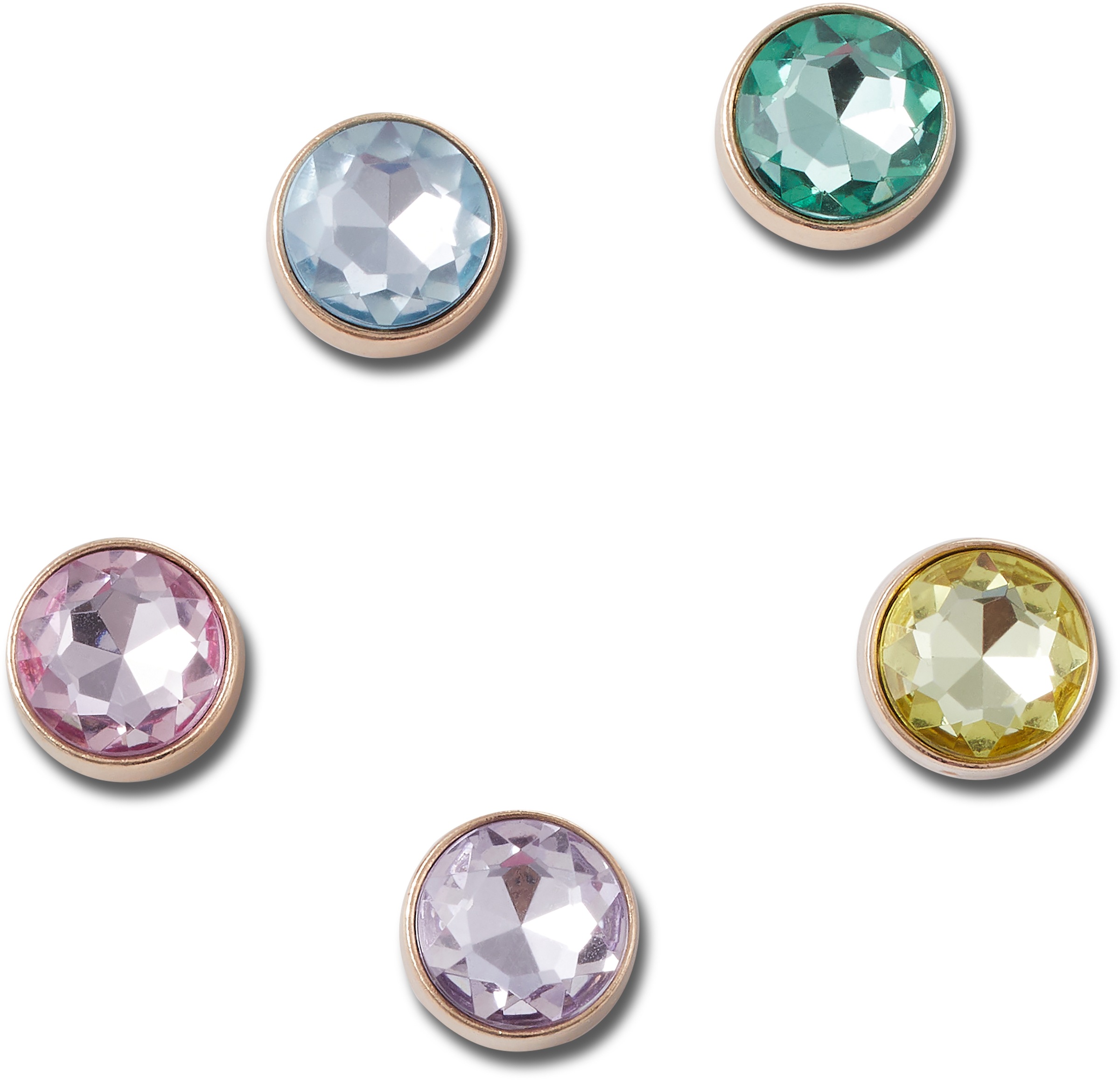 Crocs Schuhanstecker »Jibbitz™ Gold and Gem«, (Set, 5 tlg., Kein Spielzeug. Nicht für... kaufen