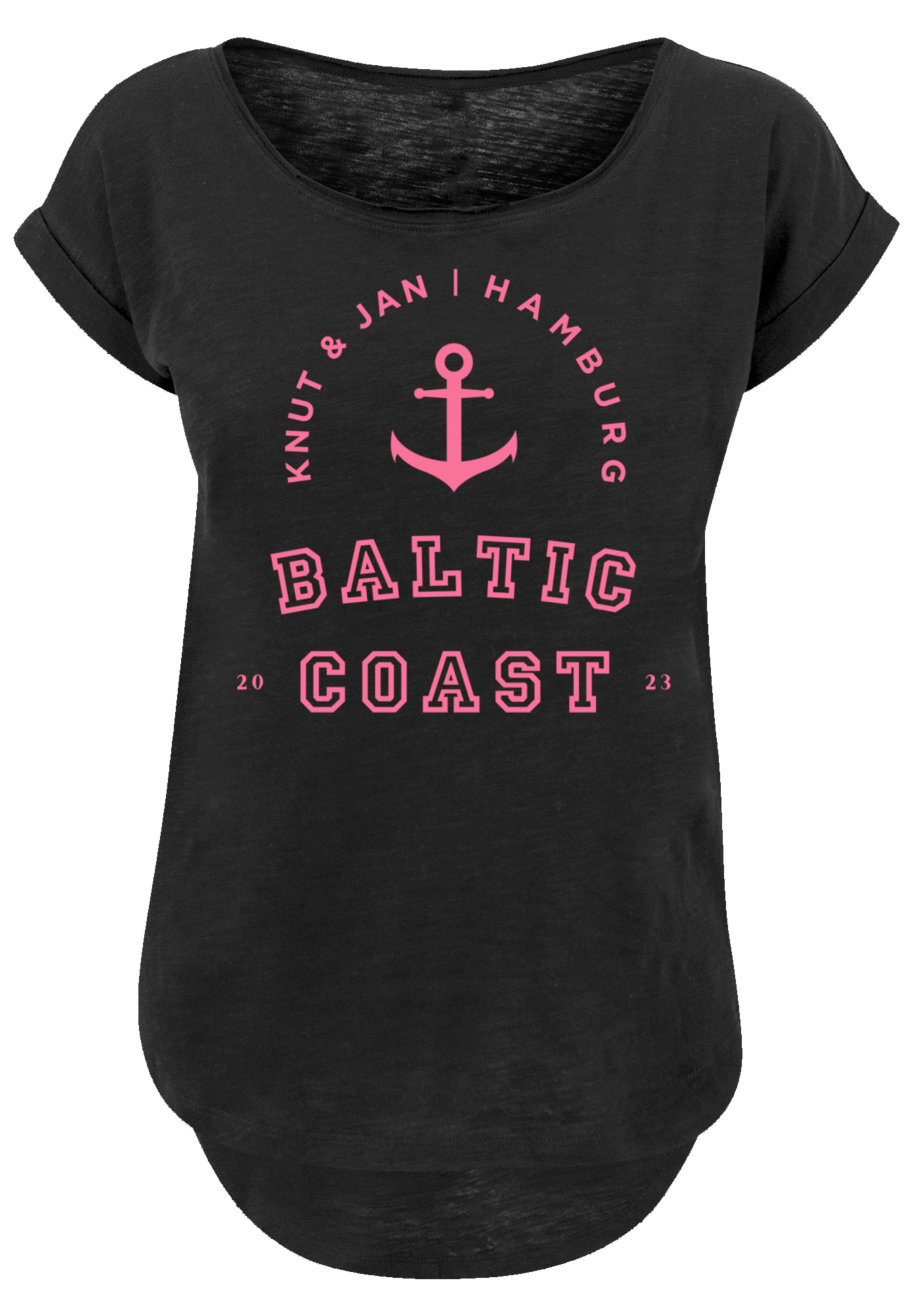 Coast«, SIZE I\'m | Print F4NT4STIC »PLUS shoppen T-Shirt Baltic walking