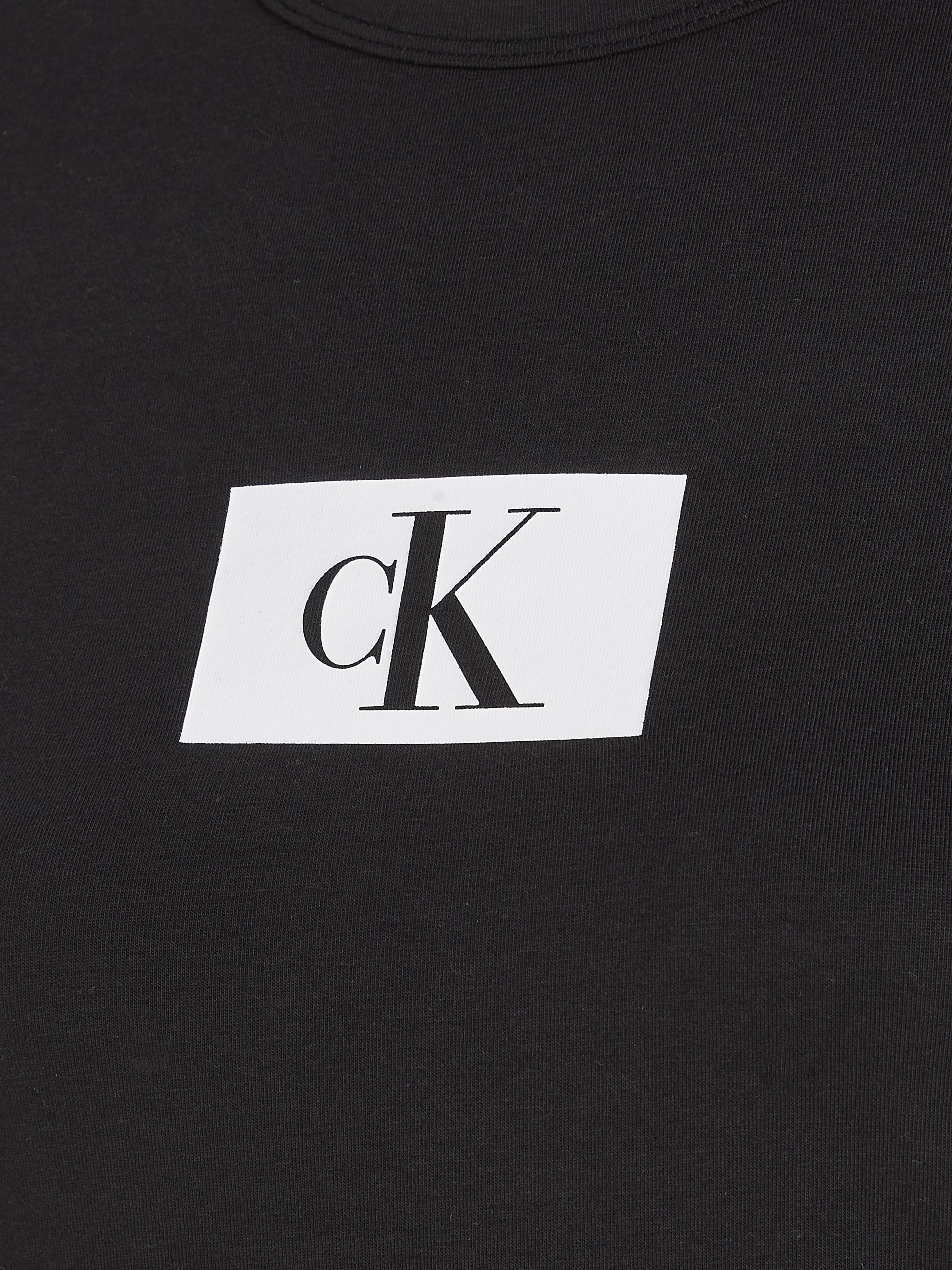 Calvin Klein bestellen auf Nachthemd Rechnung Klein Wäsche Calvin mit »S/S NIGHTDRESS«, Markenlabel 