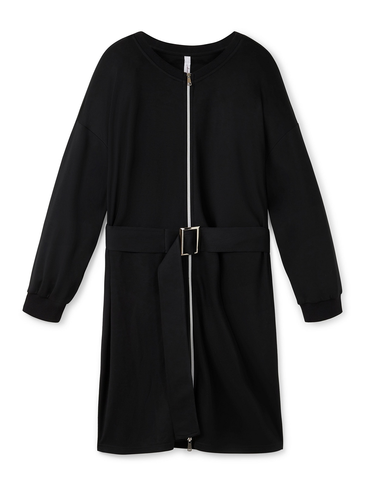 Sheego Shirtjacke Größen«, dekorativem bestellen Longform, Gürtel mit »Große in