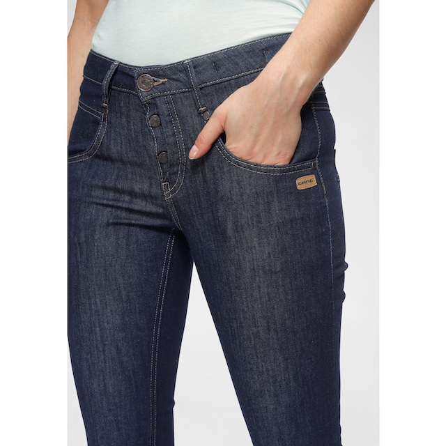 GANG Skinny-fit-Jeans »94Medina«, mit stylischer halb offener Knopfleiste  kaufen | I\'m walking