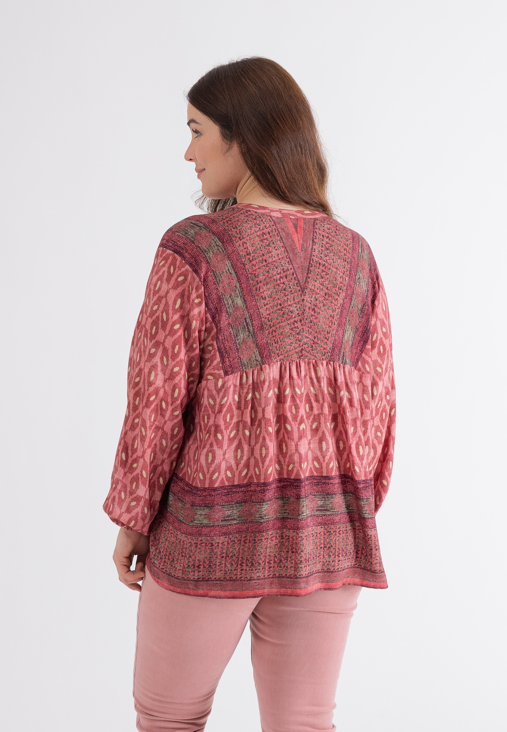 online I\'m | tollem mit Klassische kaufen Muster-Print Bluse, walking October