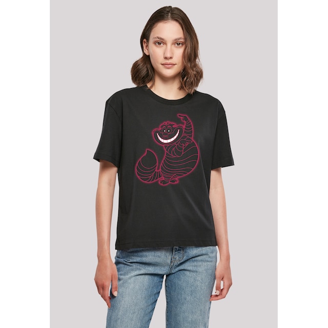 F4NT4STIC T-Shirt »Disney Alice im Wunderland Cheshire Cat Pinky«, Premium  Qualität online kaufen | I\'m walking