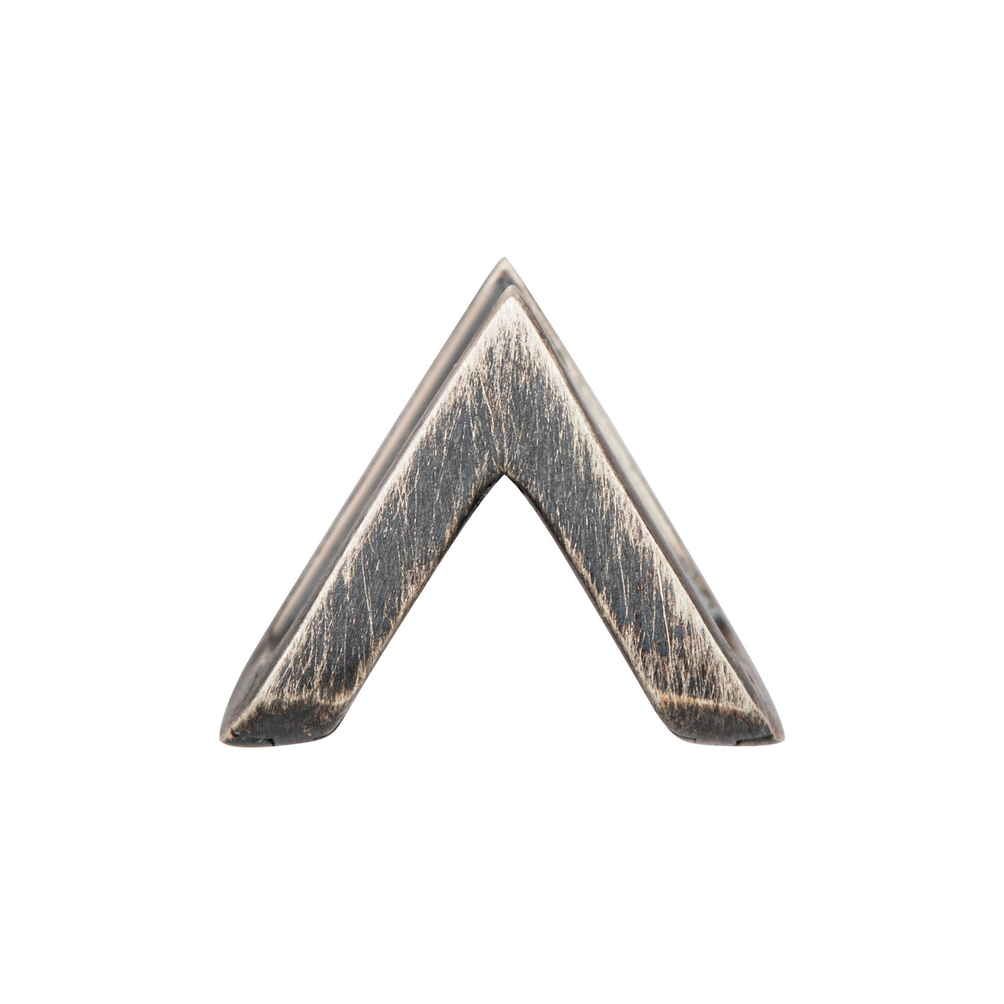 Dreieck« I\'m »Silber walking rhodiniert im Onlineshop 925 | oxidiert Single-Creole CAÏ