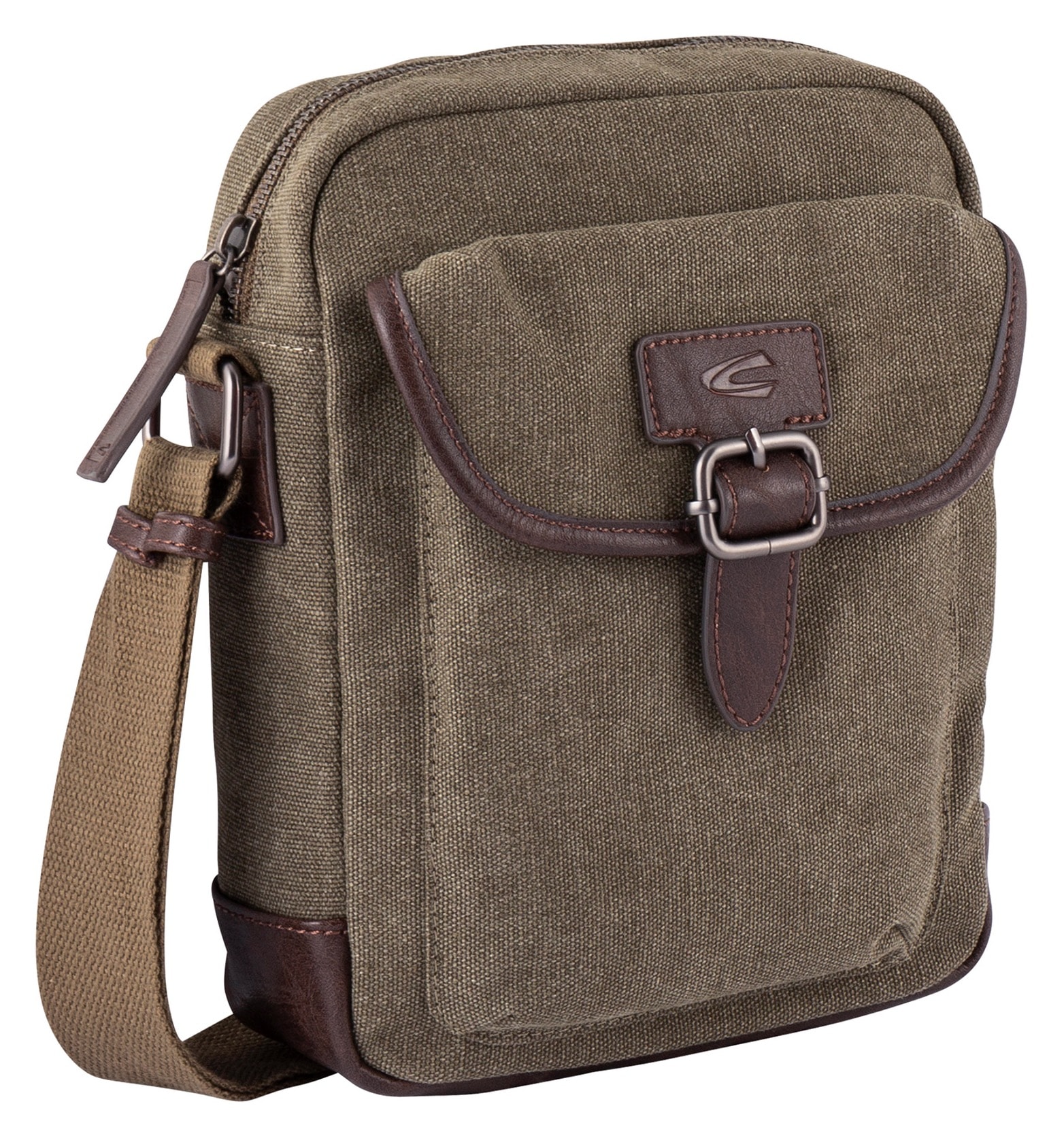 camel active Umhängetasche »MOUNTAIN Cross bag S«, mit modischen  Lederapplikationen im Onlineshop | I\'m walking | Umhängetaschen