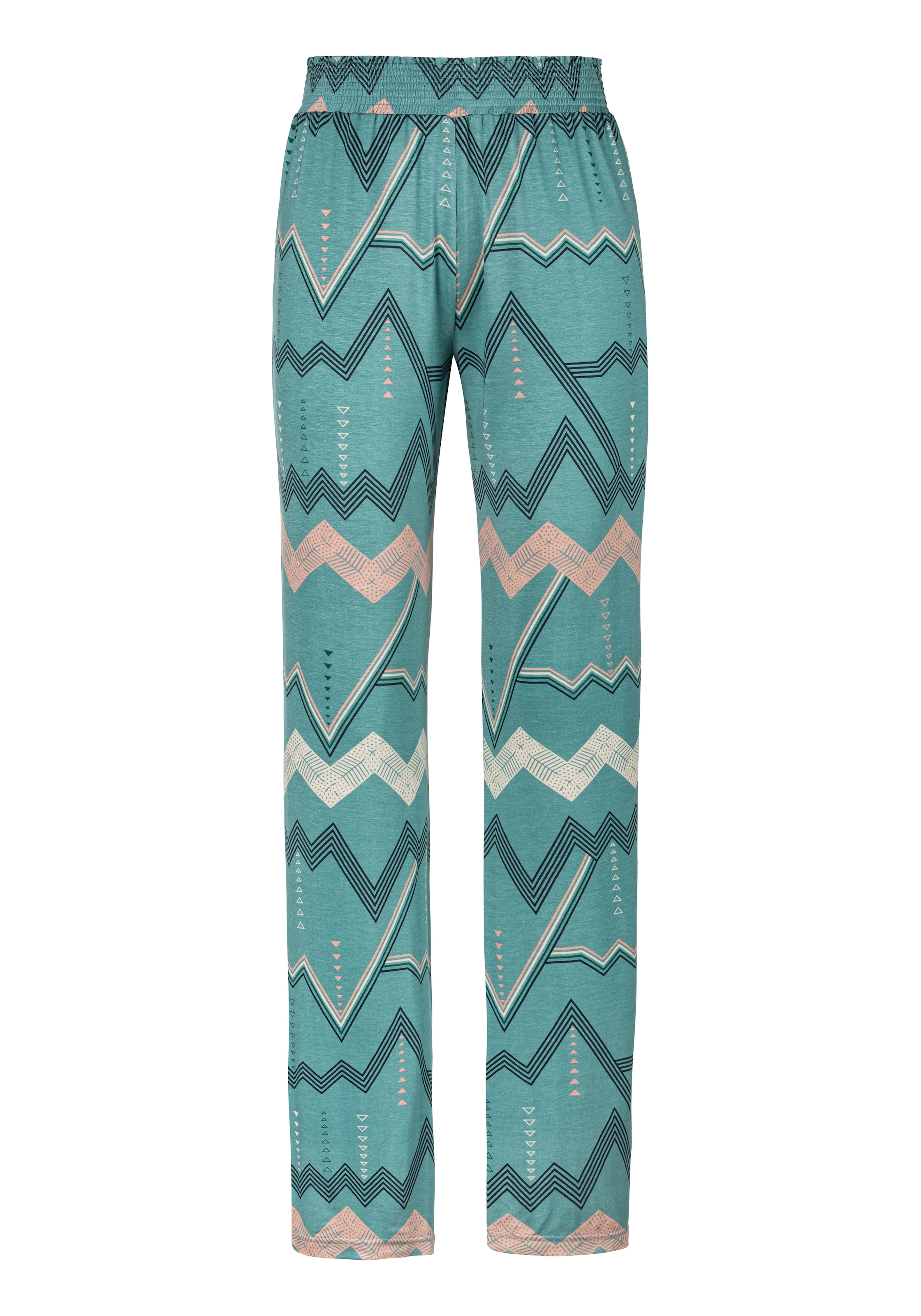 LASCANA Pyjamahose, mit grafischem auf Muster & bestellen Zick-Zack Rechnung Wäsche