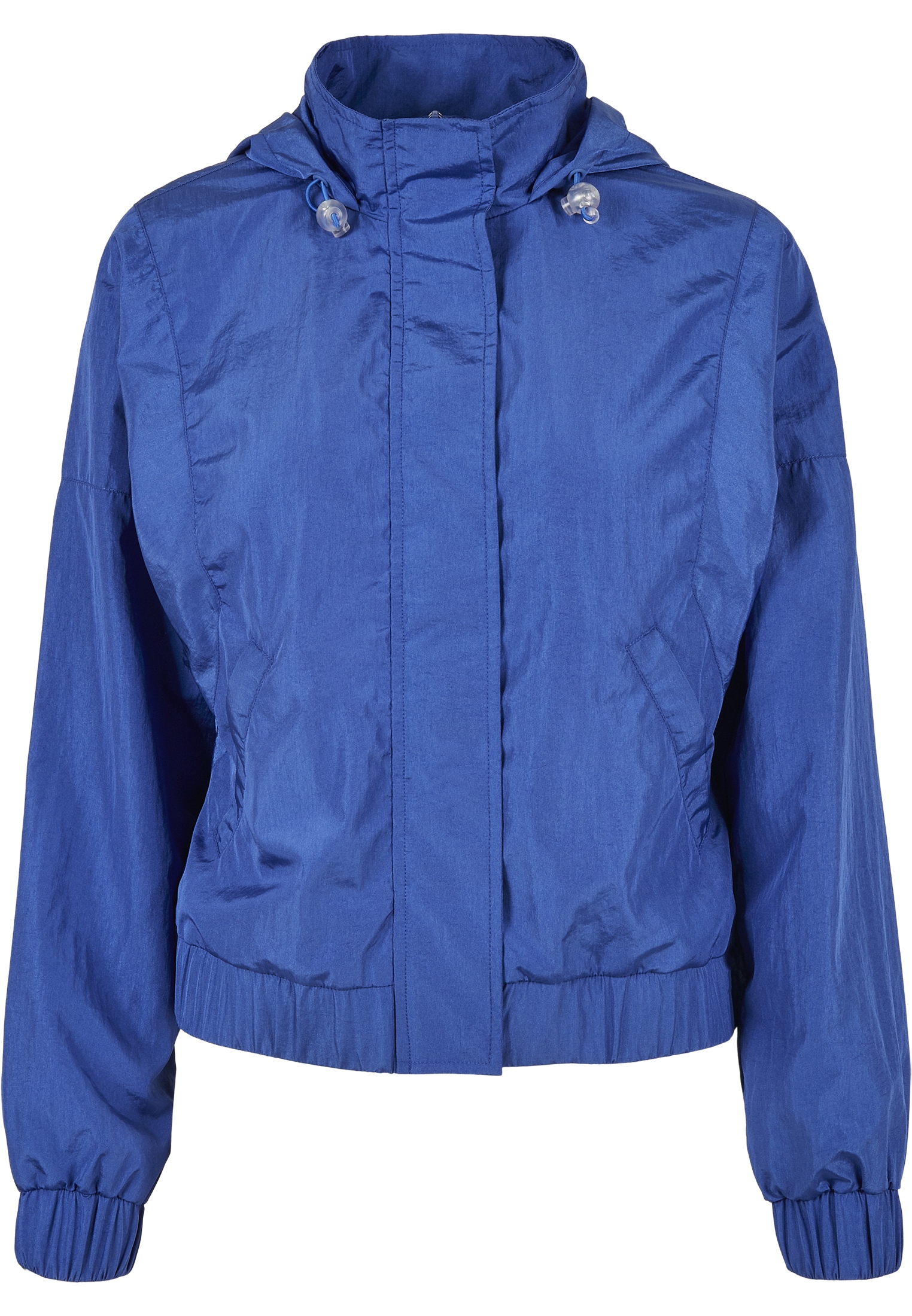 URBAN CLASSICS Outdoorjacke »Frauen Kapuze Shiny mit Oversized Jacket«, St.), Ladies Nylon Crinkle (1 shoppen