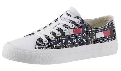 Tommy Jeans Plateausneaker »TOMMY JEANS PRINT SNEAKER«, mit Allover Logoprint kaufen