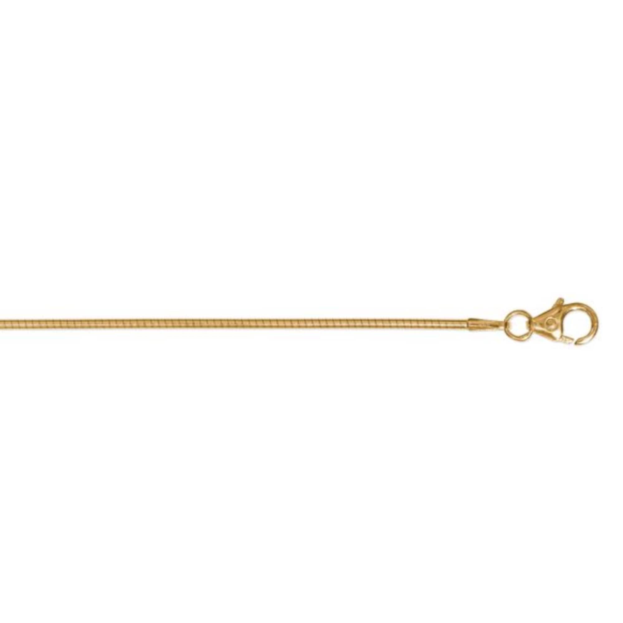 ONE ELEMENT Goldkette »Halskette aus 585 Gelbgold Ø 1,20 mm«, Damen Gold  Schmuck Tonda rund Reif im Onlineshop | I\'m walking | Ketten mit Anhänger