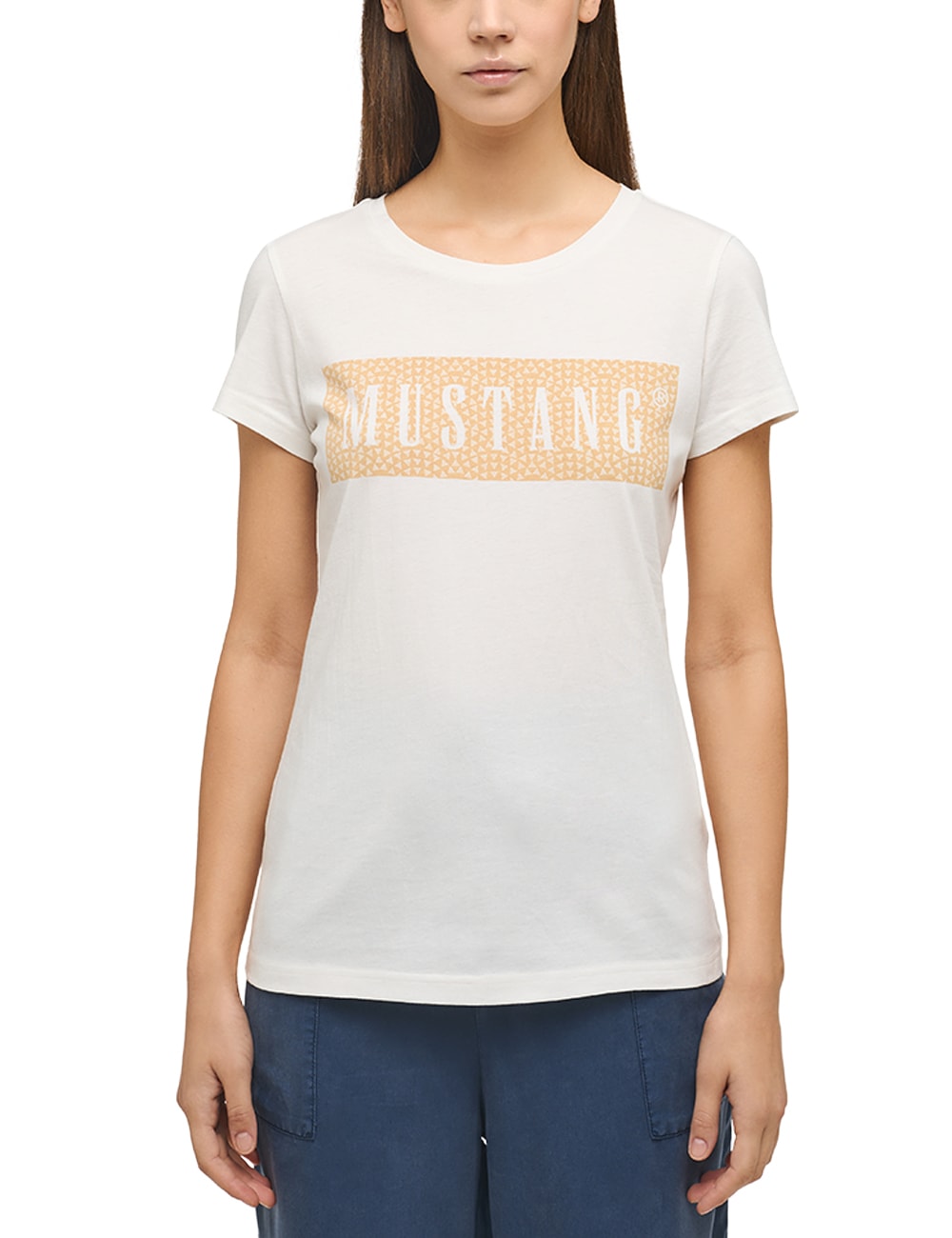 MUSTANG Kurzarmshirt »Print-Shirt« | online I\'m walking