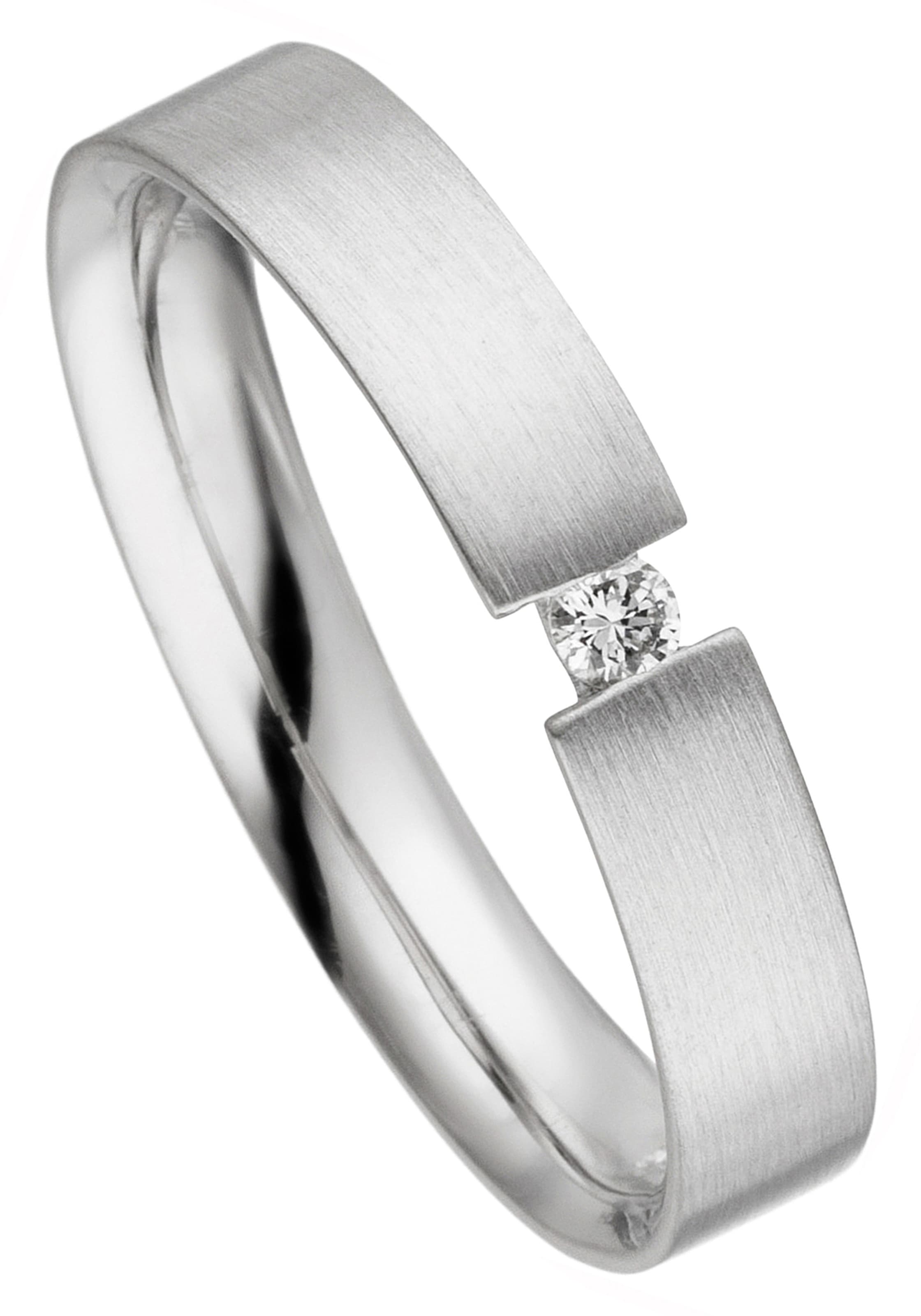 JOBO Fingerring »Ring mit Diamant«, 925 Silber kaufen | I'm walking