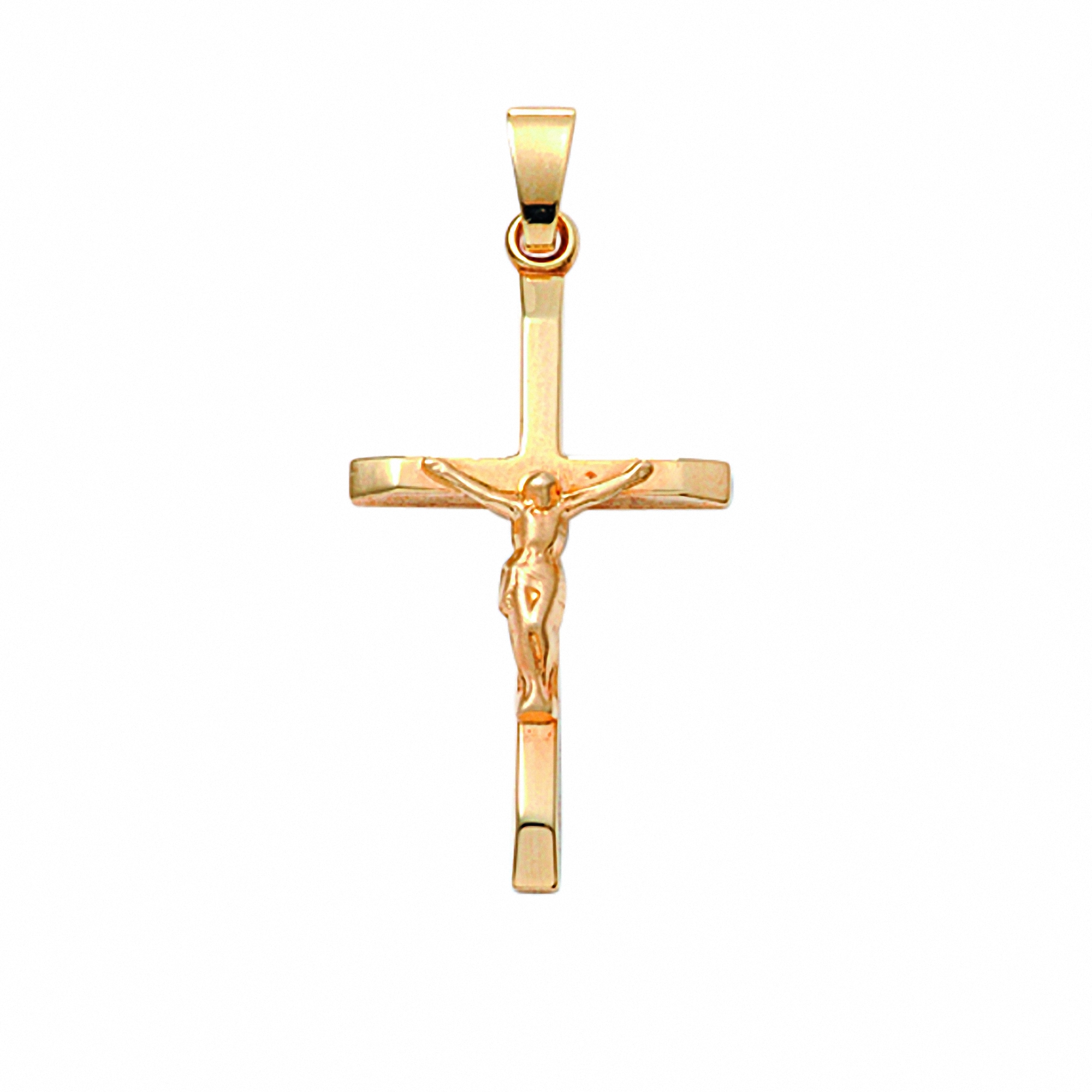 Adelia´s Kette Gold Anhänger | Kreuz walking Anhänger Halskette »585 I\'m mit - kaufen mit online Korpus«, Schmuckset Set