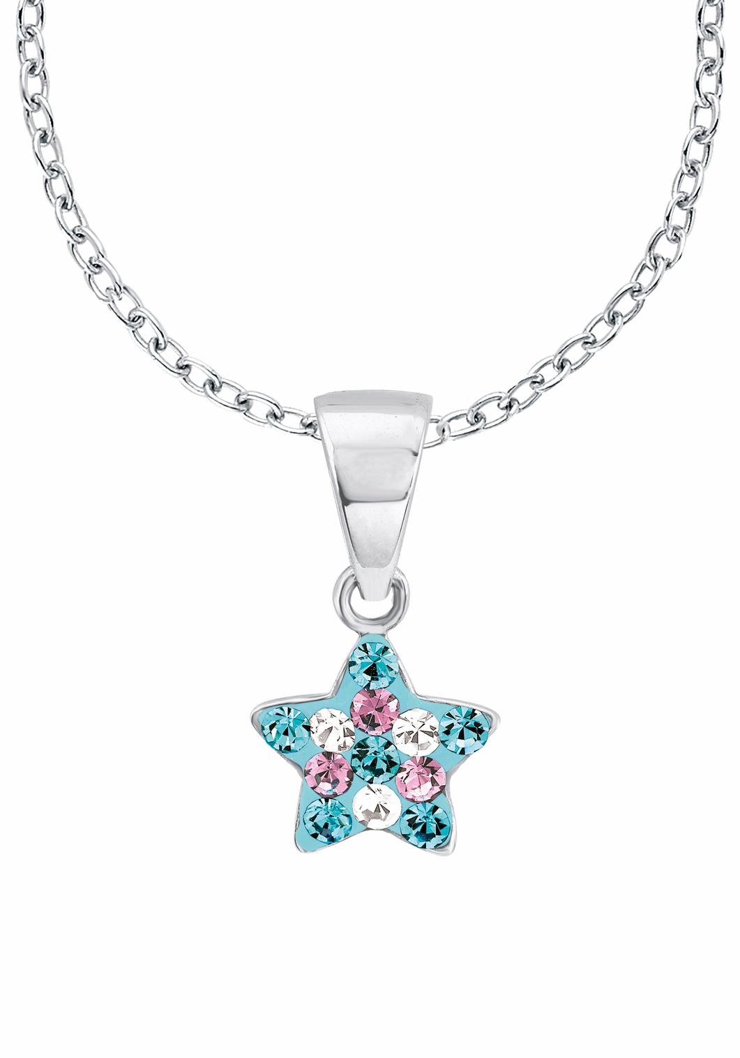 Prinzessin Lillifee Silberkette »Stern, 2013183«, mit Kristallsteinen kaufen